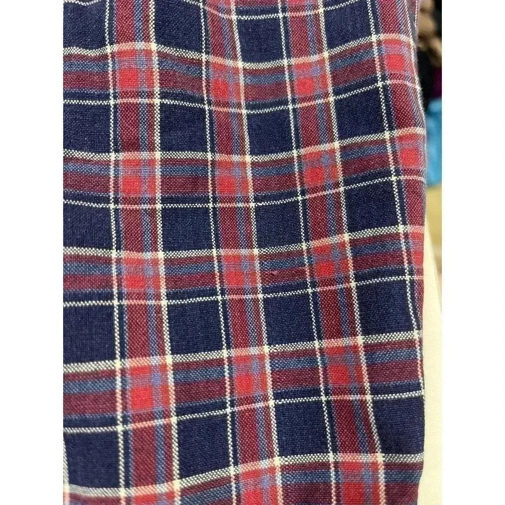 Polo Ralph Lauren Cotton Button Down Shirt Red Blue Plaid Men's Size 2XL. - Picture 13 of 14